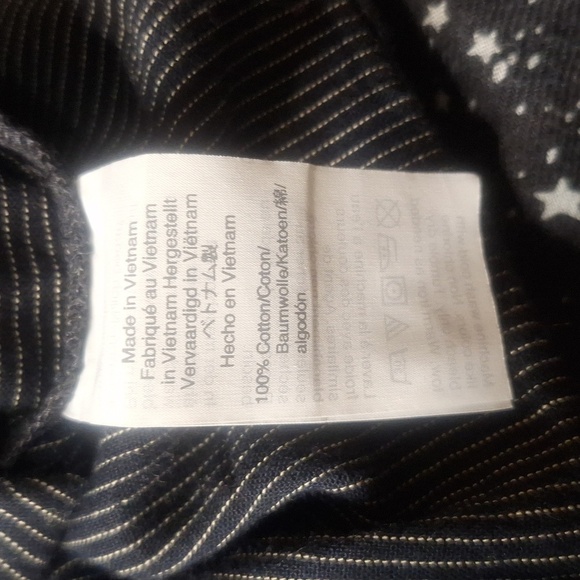 Madewell Oversized Ex-Boyfriend Shirt in Star Print Size S - Picture 15 of 15